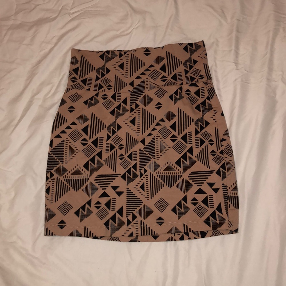 Small Pencil Skirt, light pink/beige